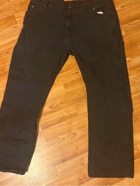 Dickies Men’s Straight-Leg Pants in Dark Gray